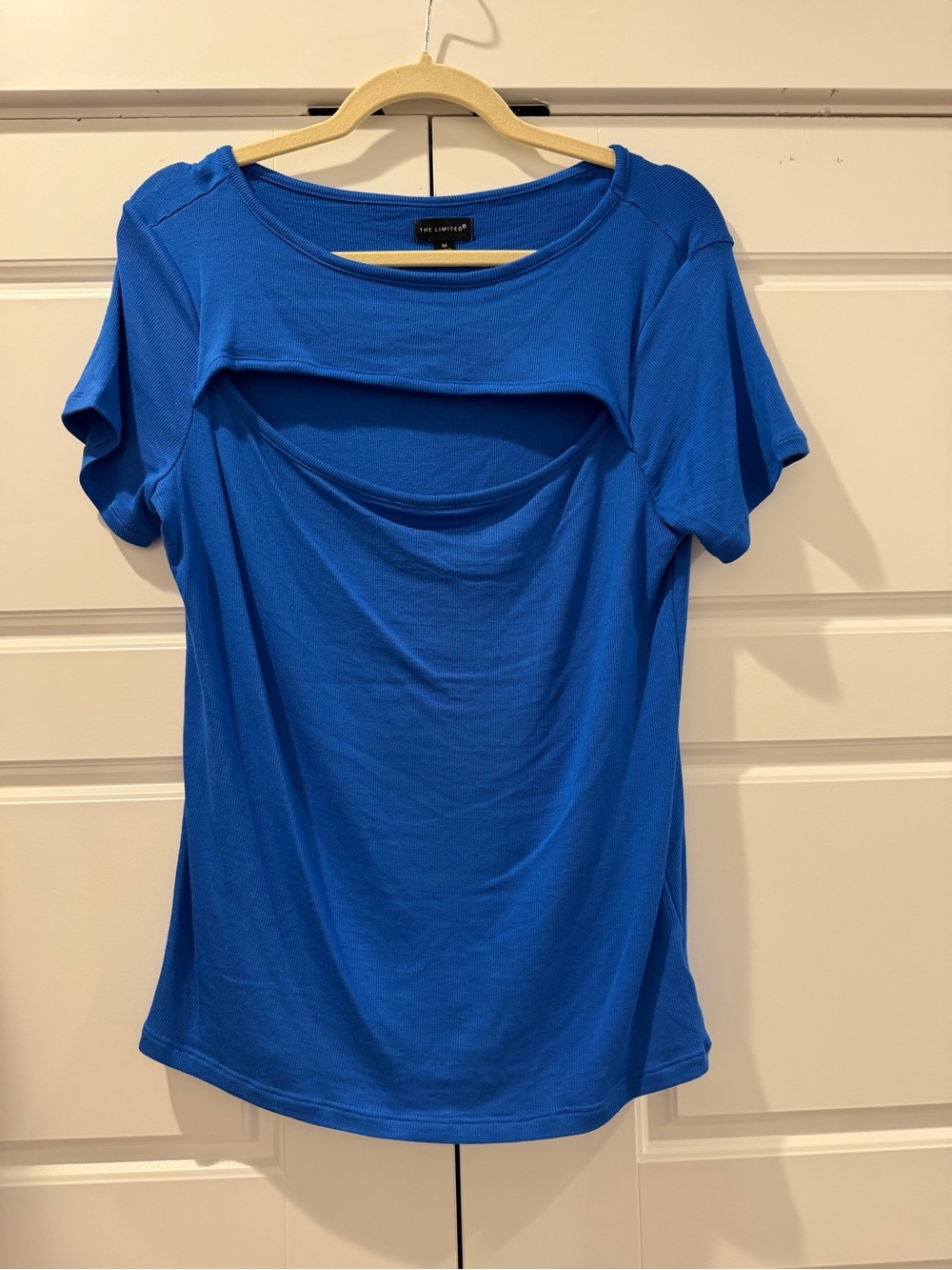 The Limited Women's Royal Blue Short Sleeve Top